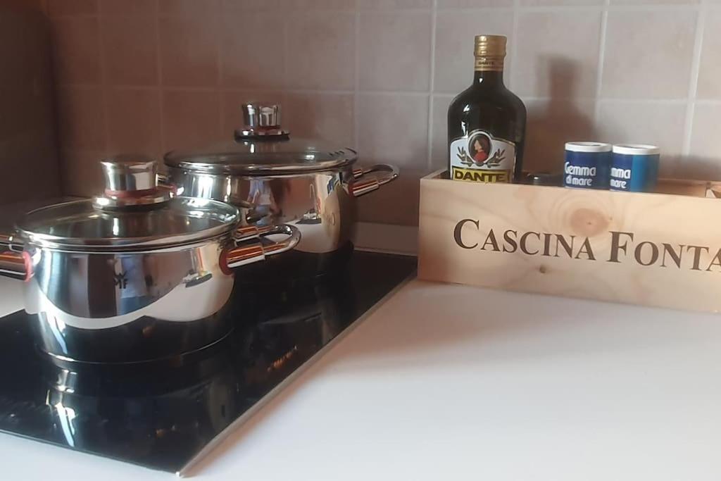 Charming 2.5Room Flat In Center Of Monforte dʼAlba المظهر الخارجي الصورة